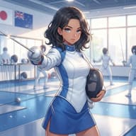 【画像】ニュージーランドハーフの三刀流フェンシング選手が可愛いとワイの中で話題にのサムネイル