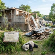上野動物園のパンダ舎、不要なので解体wのサムネイル