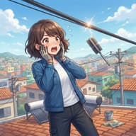 ブラジル 屋根掃除中に110kVの送電線にうっかりさわってしまう…のサムネイル
