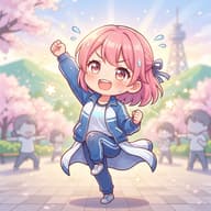 ラジオ体操の子どもの騒がしさのサムネイル